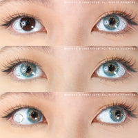 Sweety Broadway Blue colored contacts