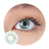 Sweety Broadway Blue colored contacts