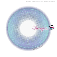Sweety Butterfly Blue (1 lens/pack)-Colored Contacts-UNIQSO