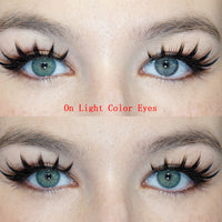 Sweety Camilla Green (1 lens/pack)-Colored Contacts-UNIQSO