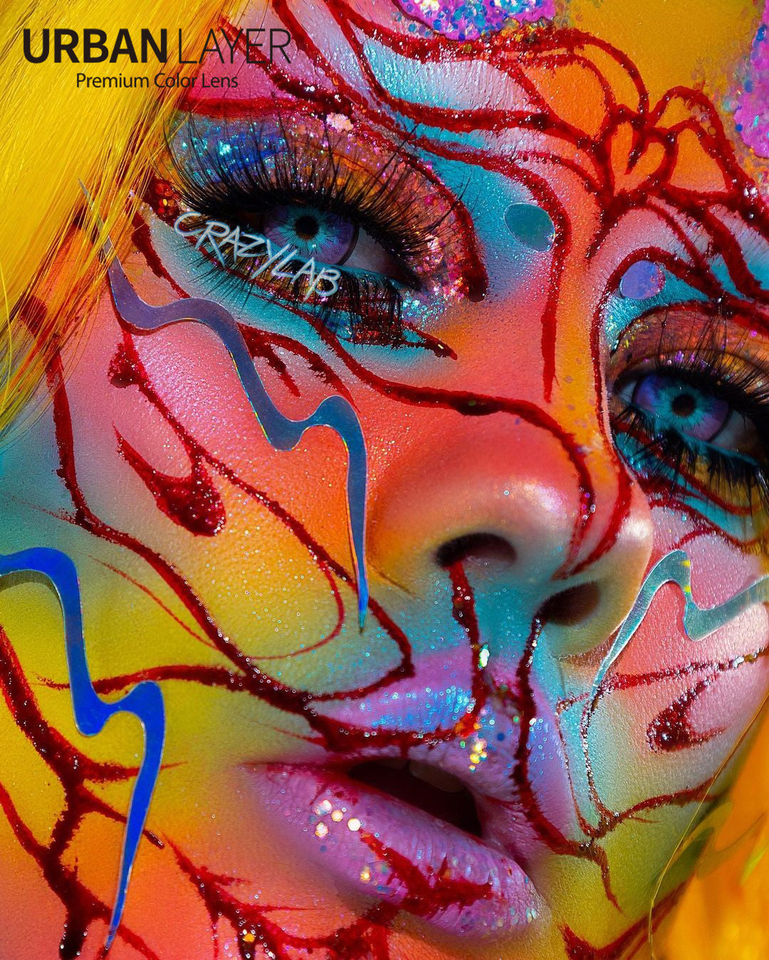 Sweety Crazy Cosmos | Halloween Colored Contacts – UNIQSO