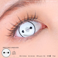 Sweety Crazy Demon Slayer Spider Sister (1 lens/pack)-Crazy Contacts-UNIQSO