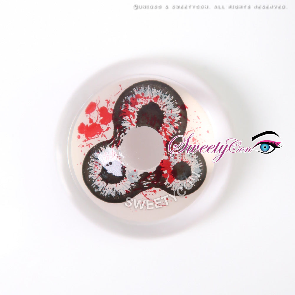 Sweety Crazy Devil's Triple | Halloween Contacts With Prescription