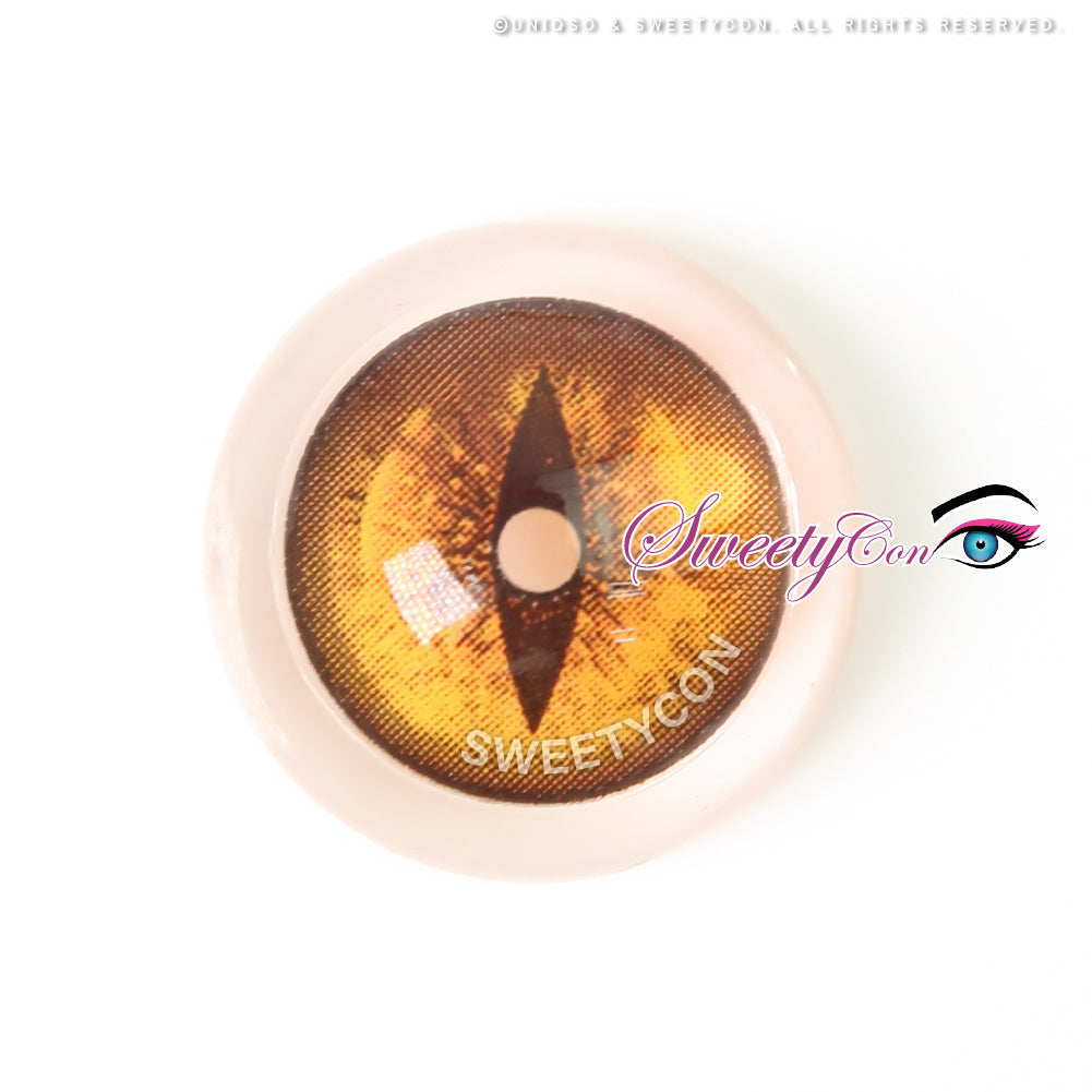 Gold Demon Eye Contacts | Demon Eye Contacts | With Prescription