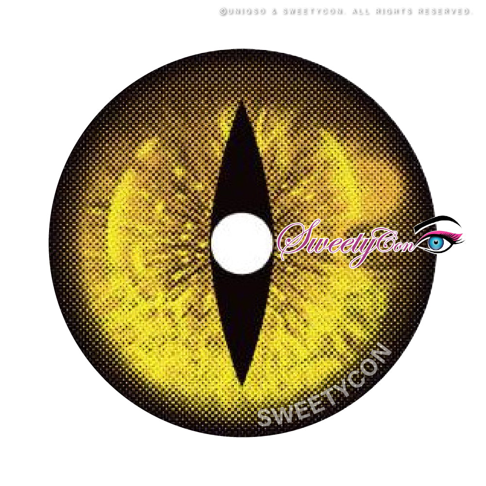 KINJO　One's eyes ～6　　Uniqueキャンバス Gold Demon Eye Contacts | Demon Eye Contacts | With Prescription