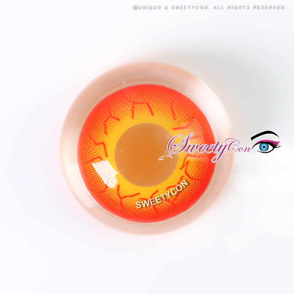 Sweety Crazy Inferno Vein (1 lens/pack)-Crazy Contacts-UNIQSO