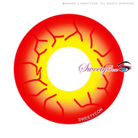 Sweety Crazy Inferno Vein (1 lens/pack)-Crazy Contacts-UNIQSO