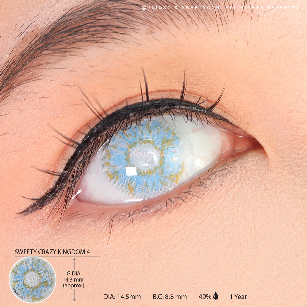 Sweety Crazy Kingdom 4 | Colored Contacts For Halloween & SFX – UNIQSO