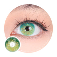 Sweety Crazy Lollipop Green (1 lens/pack)-Colored Contacts-UNIQSO
