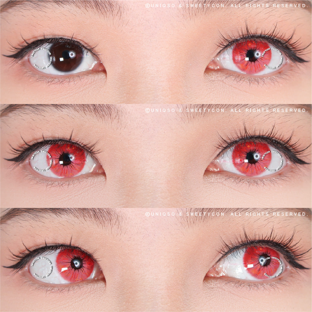 Sweety Crazy Lollipop Red | Colored Contacts For Cosplay – UNIQSO