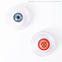 Sweety Crazy Red Target (1 lens/pack)-Crazy Contacts-UNIQSO