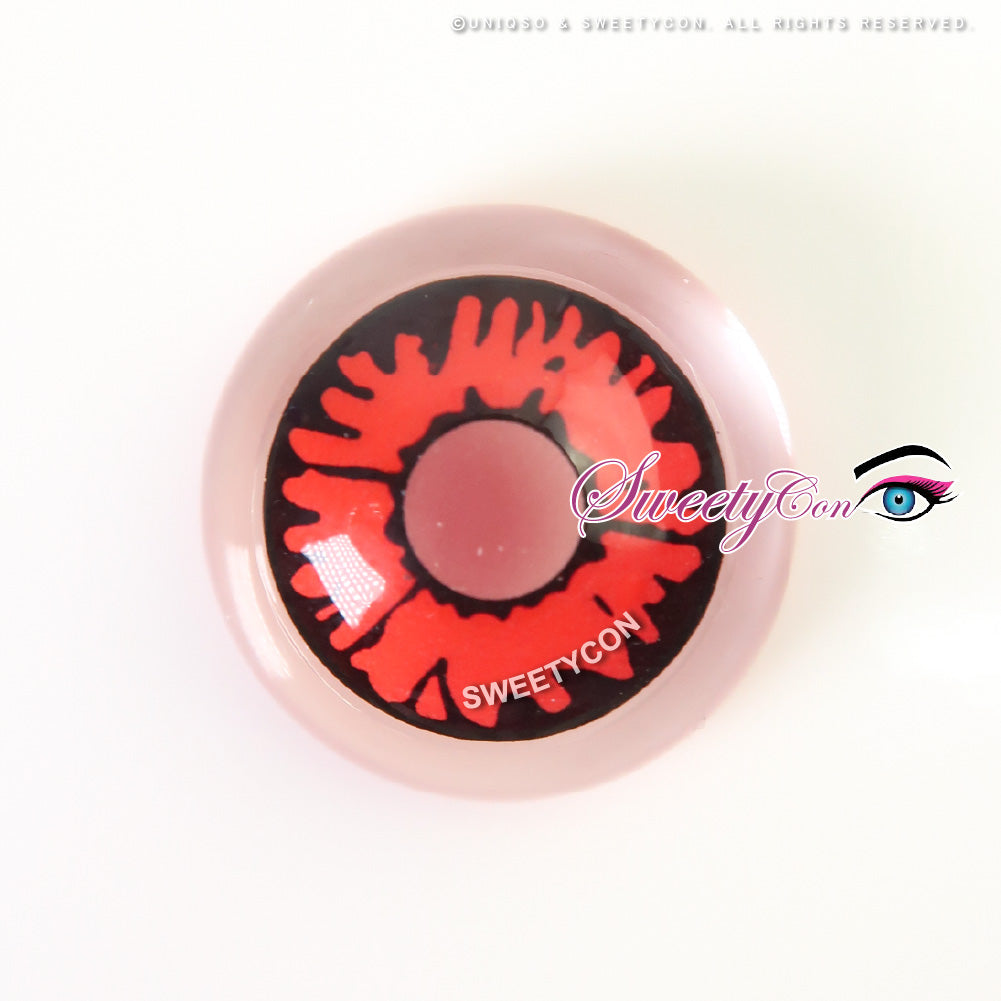 UV Twilight Volturi Vampire | Glow In The Dark Red Color Contacts