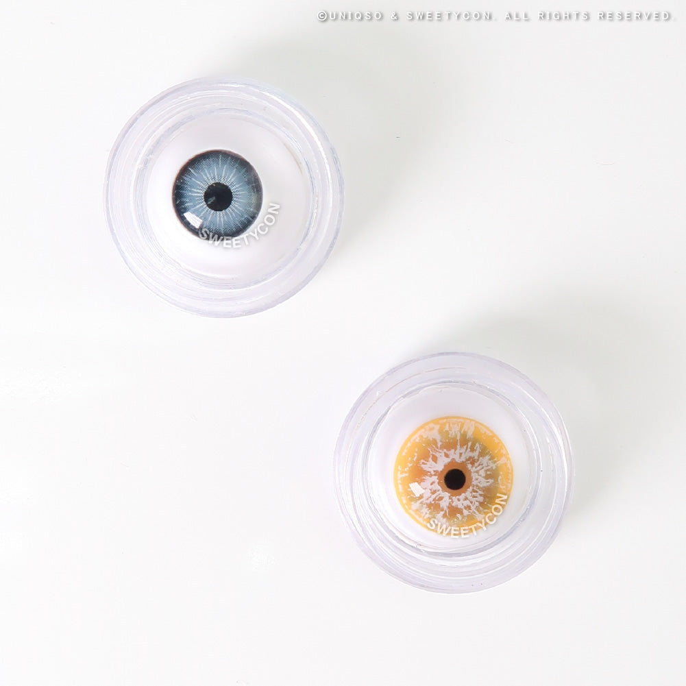 Sweety Crazy White Walker Yellow | Colored Contacts For Halloween