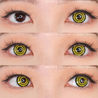 Sweety Crazy Yellow Rings V3 (1 lens/pack)-Crazy Contacts-UNIQSO