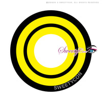 Sweety Crazy Yellow Rings V3 (1 lens/pack)-Crazy Contacts-UNIQSO
