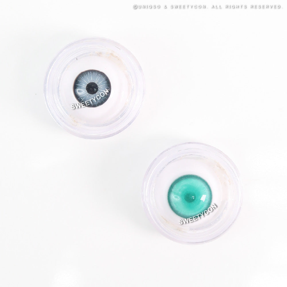 Sweety Delulu Green Cosplay Colored Contacts – UNIQSO