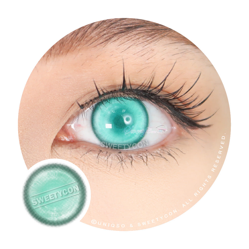 Sweety Delulu Green Cosplay Colored Contacts – UNIQSO