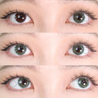 Sweety Emerald colored contacts