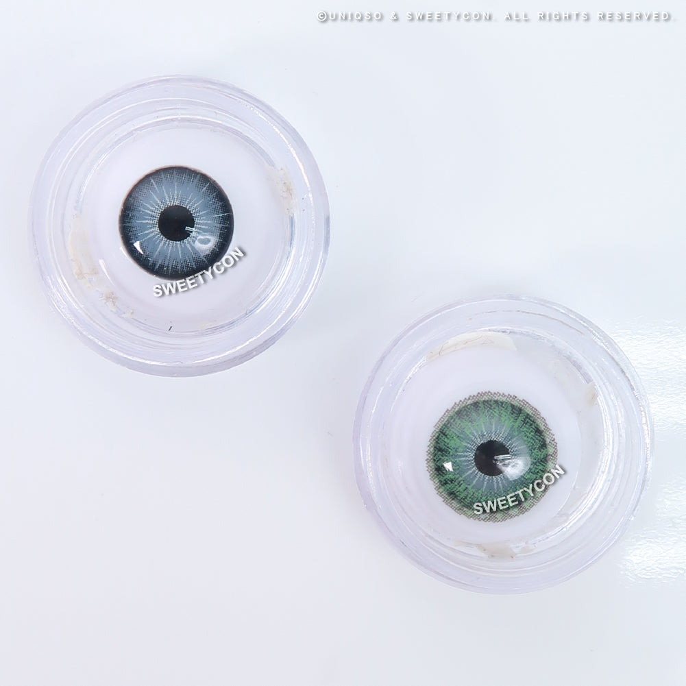 Sweety Emerald colored contacts