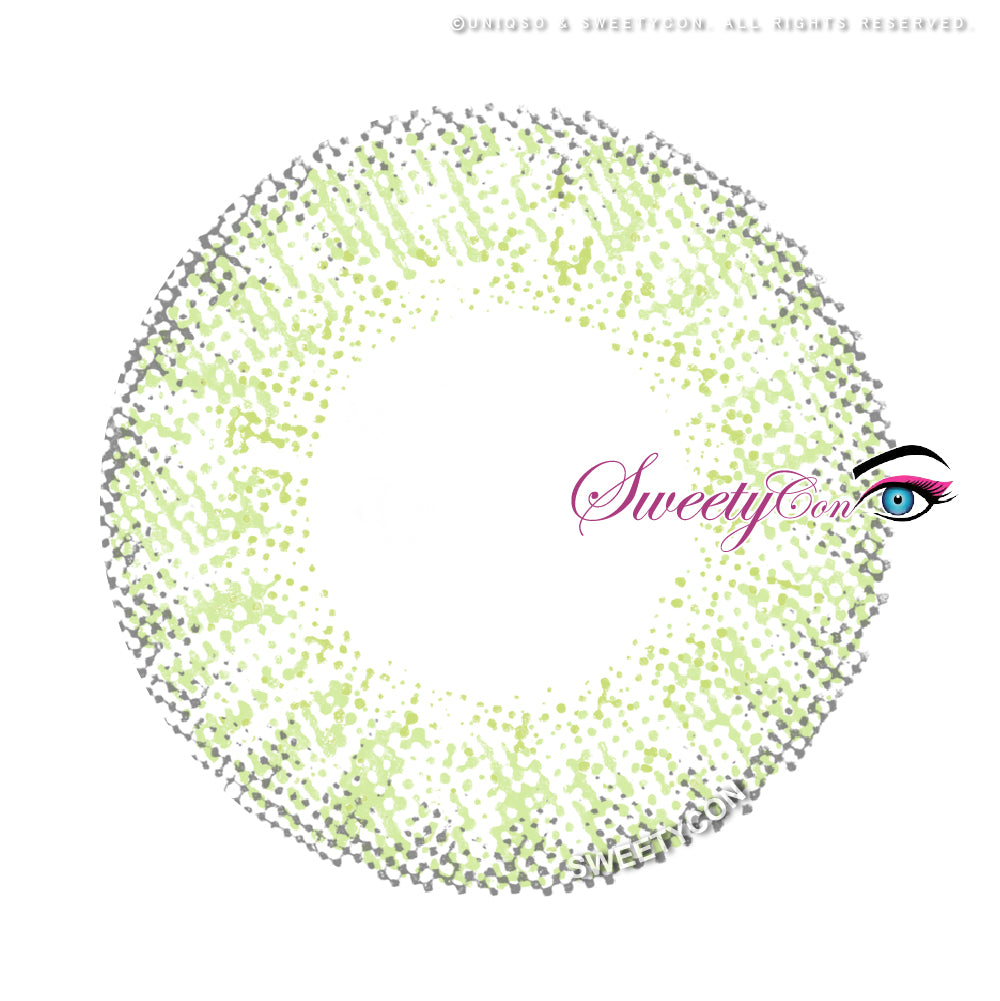 Sweety Emerald colored contacts