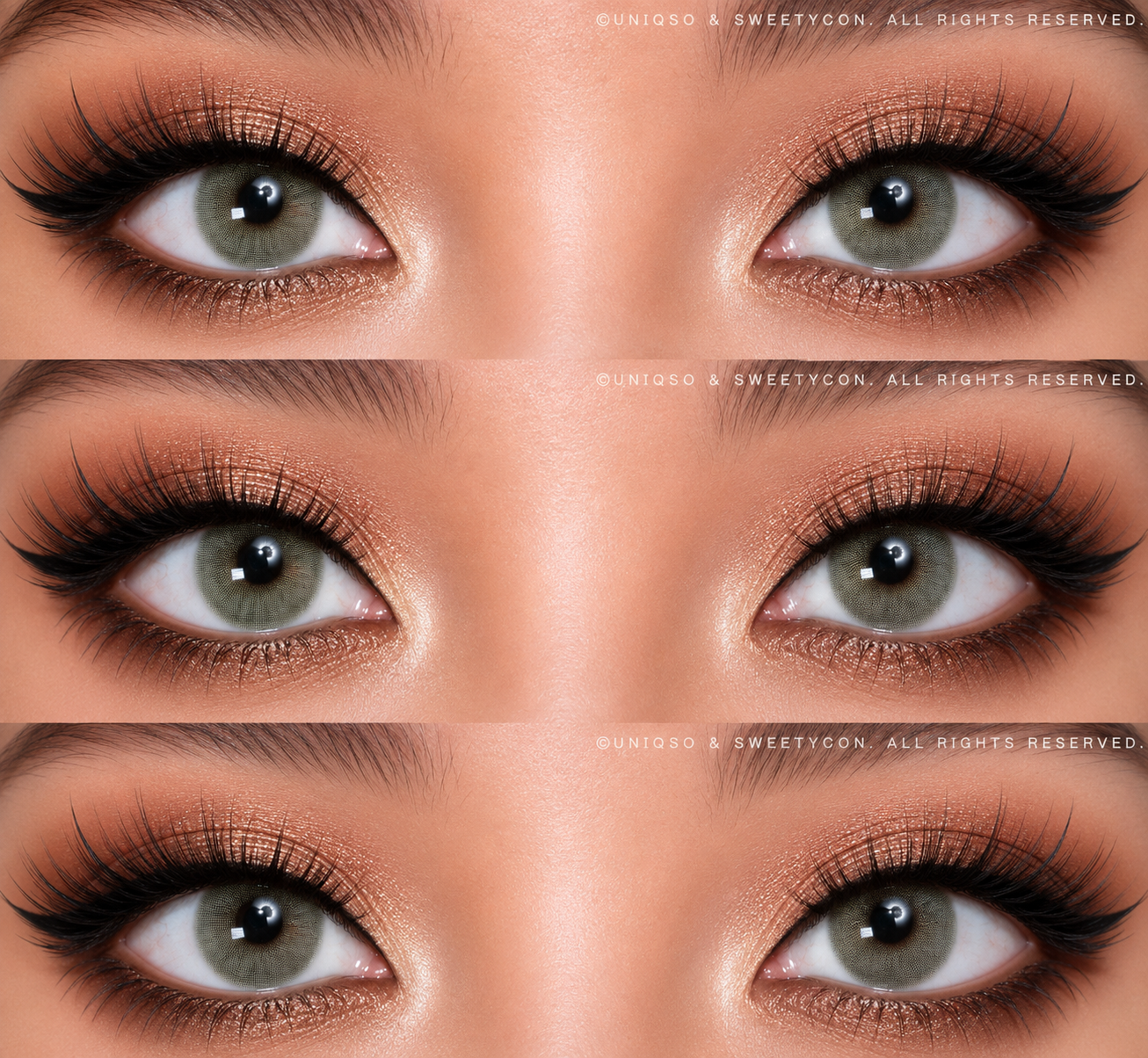 Sweety Hidrocor Crystal (1 lens/pack)-Colored Contacts-UNIQSO