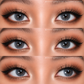 Sweety Hidrocor Graphite (1 lens/pack)-Colored Contacts-UNIQSO