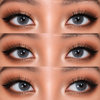 Sweety Hidrocor Graphite (1 lens/pack)-Colored Contacts-UNIQSO