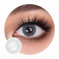 Sweety Hidrocor Graphite (1 lens/pack)-Colored Contacts-UNIQSO