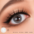 Sweety Hidrocor II Crystal (1 lens/pack)-Colored Contacts-UNIQSO