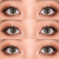 Sweety Hidrocor II Sky Grey (1 lens/pack)-Colored Contacts-UNIQSO