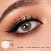 Sweety Hidrocor Mel (1 lens/pack)-Colored Contacts-UNIQSO