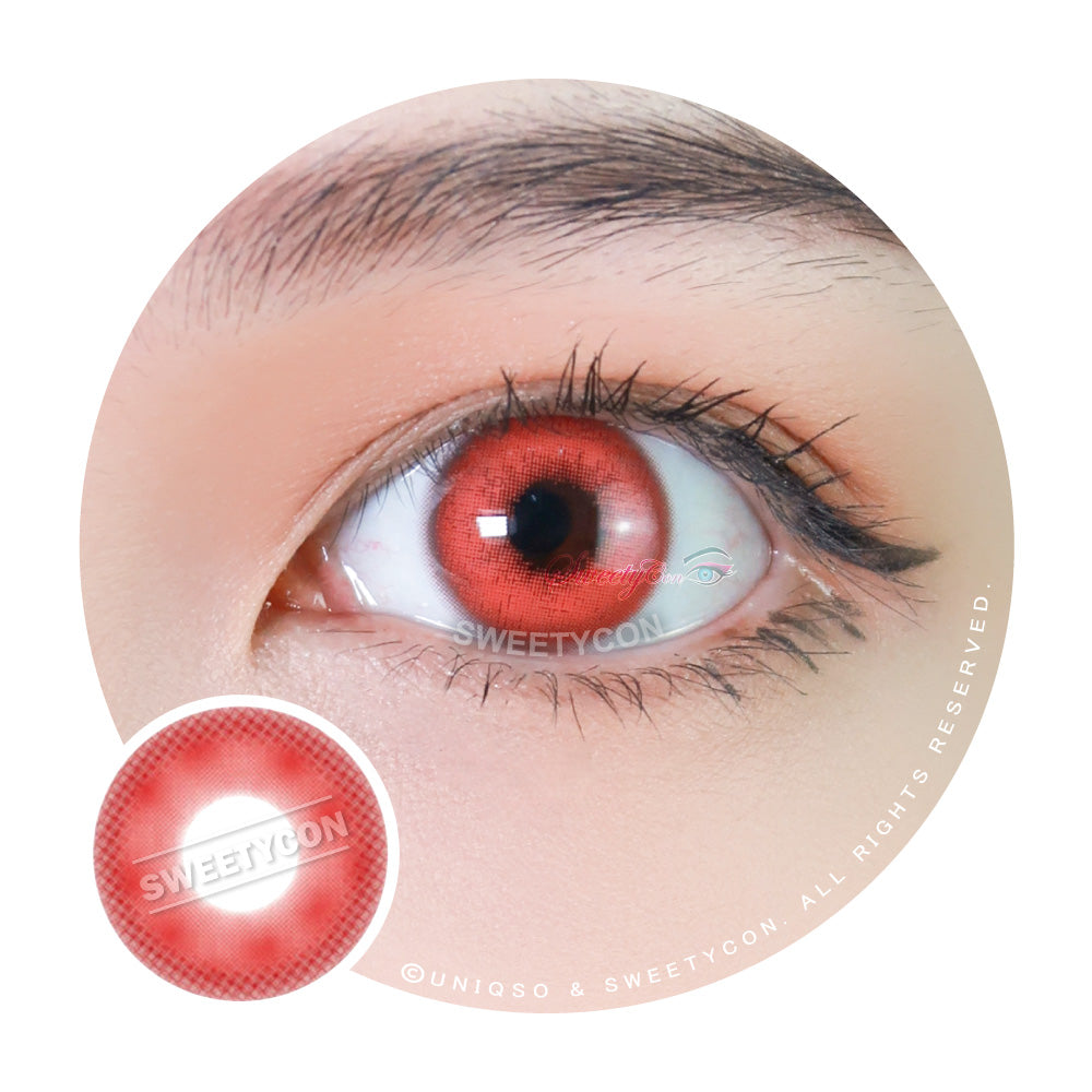 Sweety Milkshake Red Anime Cosplay Contacts US Fast Shipping – UNIQSO