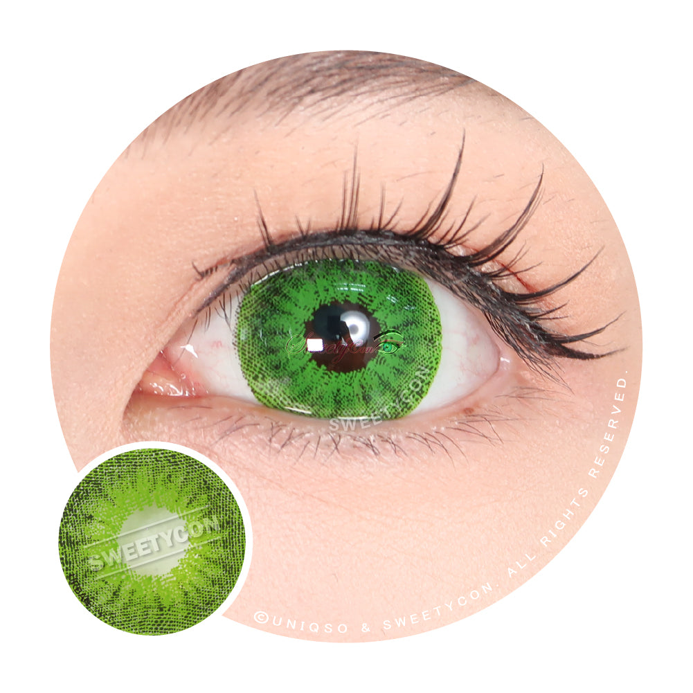 Sweety Mini Sclera Tokyo N Green | Bright Green & Halloween