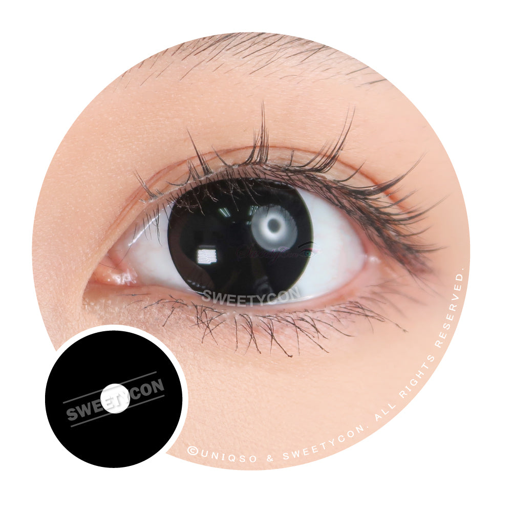 Black Pupil Colored Contacts: Total Eye Color Change for a Bold