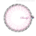 Sweety Pomelo Pink colored contacts