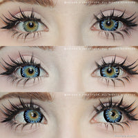 Sweety Princess Mimina Blue (1 lens/pack)-Colored Contacts-UNIQSO