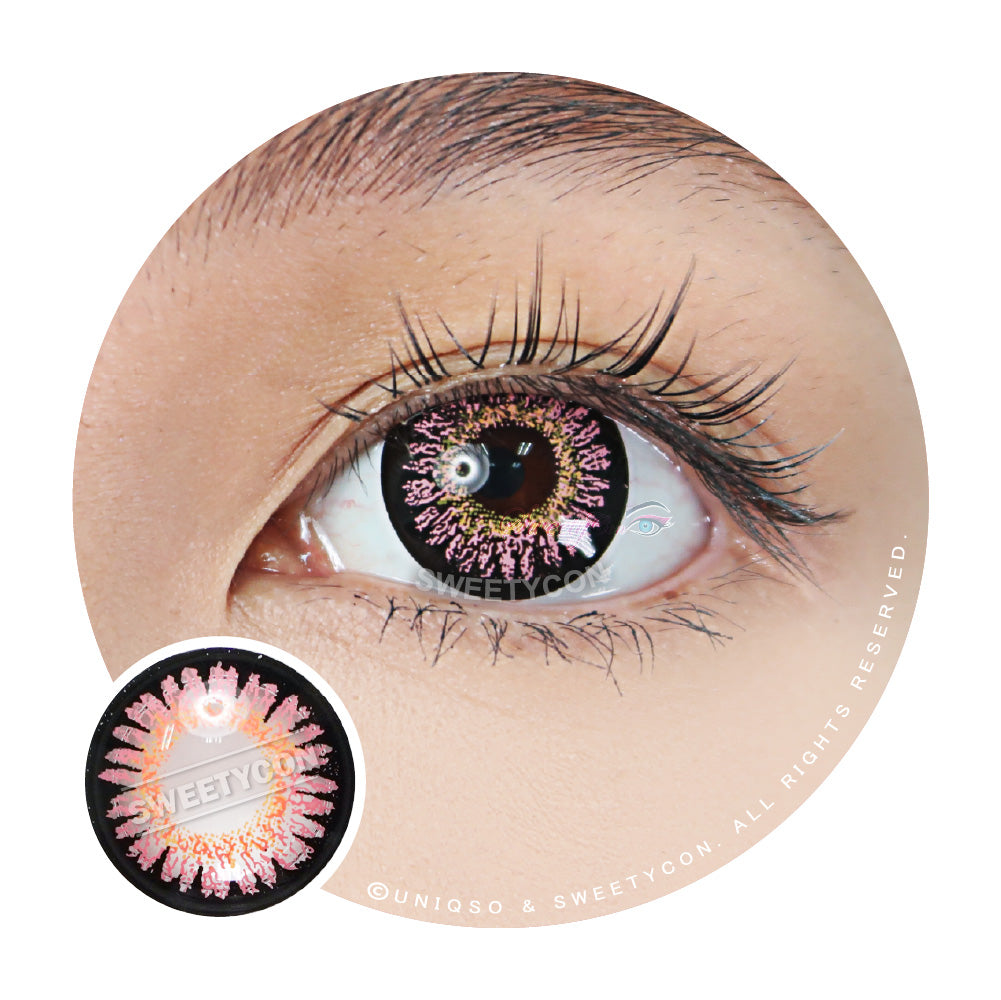 Princess Mimina Pink Big Eyes Colored Contacts | Perfect For Gyaru