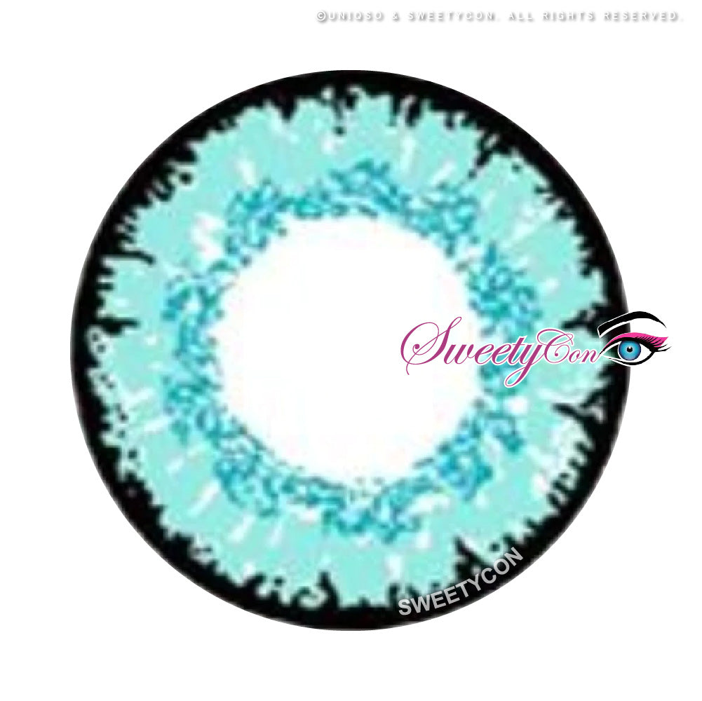Sweety Queen Light Blue Anime Cosplay Contacts US Fast Shipping