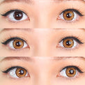 Sweety Queen Light Brown (1 lens/pack)-Colored Contacts-UNIQSO