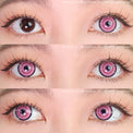 Sweety Sakuya Purple Rings (1 lens/pack)-Colored Contacts-UNIQSO