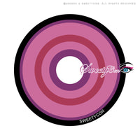 Sweety Sakuya Purple Rings (1 lens/pack)-Colored Contacts-UNIQSO