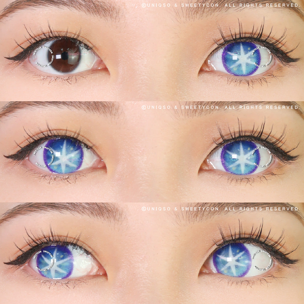 Sweety Star Idol Blue | Star Eyes Colored Contacts | Oshi no Ko
