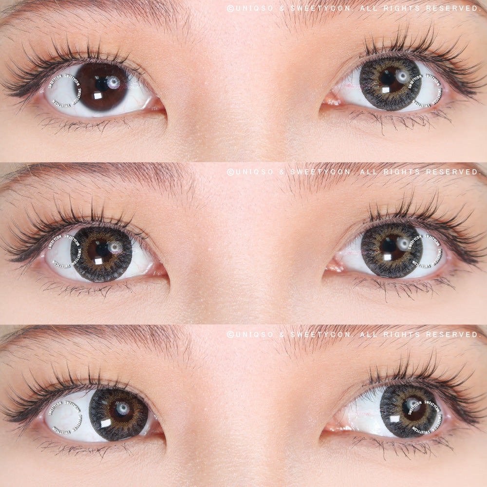Sweety Swan Black colored contacts