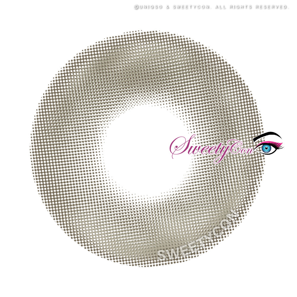 Sweety Venus Kiss Grey (1 lens/pack)-Colored Contacts-UNIQSO