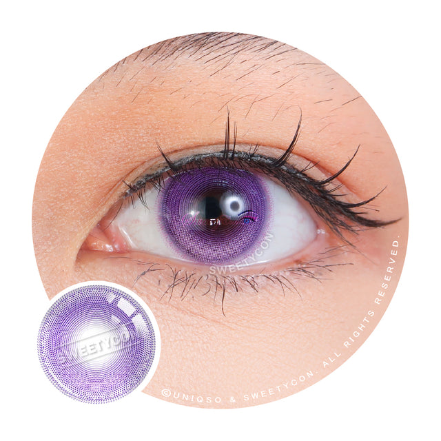 Sweety x Eyesinger 1 Day Kaminari Shunnen (2 lenses/pack)-Colored Contacts-UNIQSO