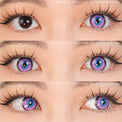 Sweety x Eyesinger Purple Diamond (2 lenses/pack)-Colored Contacts-UNIQSO