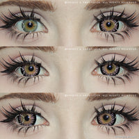 Sweety Princess Mimina Pink (1 lens/pack)-Colored Contacts-UNIQSO