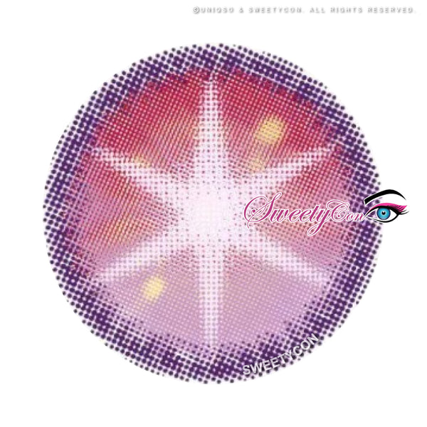 Sweety Star Idol Pink (1 lens/pack)-Colored Contacts-UNIQSO
