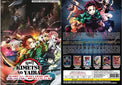 Original DVD - Anime Demon Slayer: Kimetsu No Yaiba Season 1-4 +Mugen (1-63 End) +3 Movies-DVD-UNIQSO
