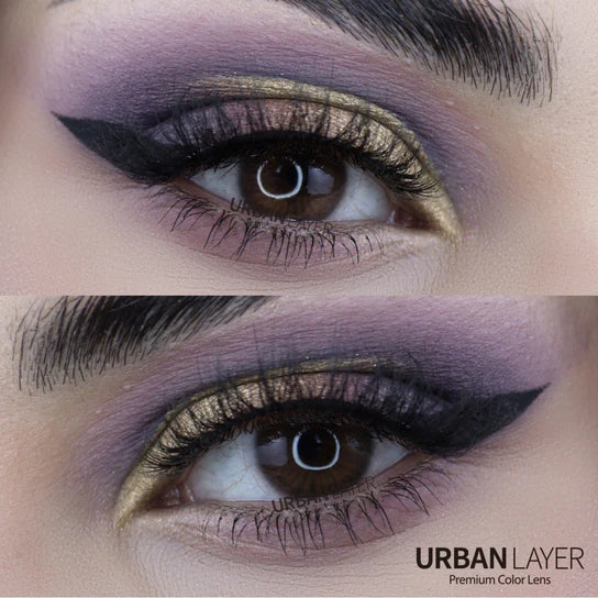Urban Layer Aurora Brown (1 lens/pack)-Colored Contacts-UNIQSO